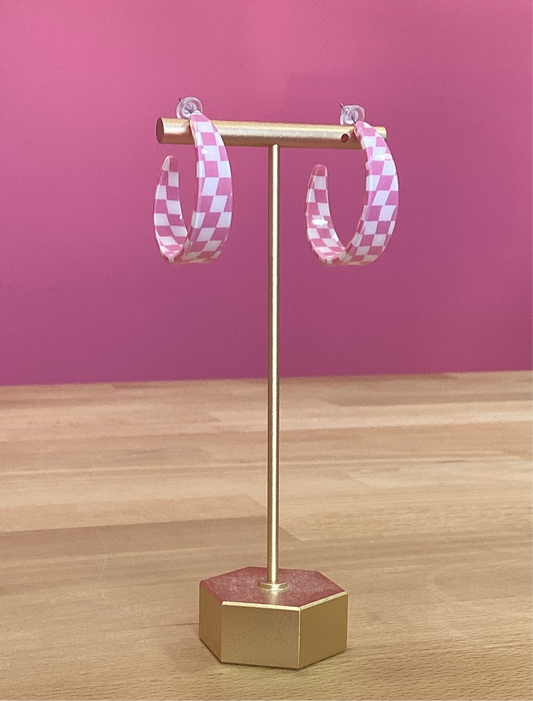 Checkered Hoops