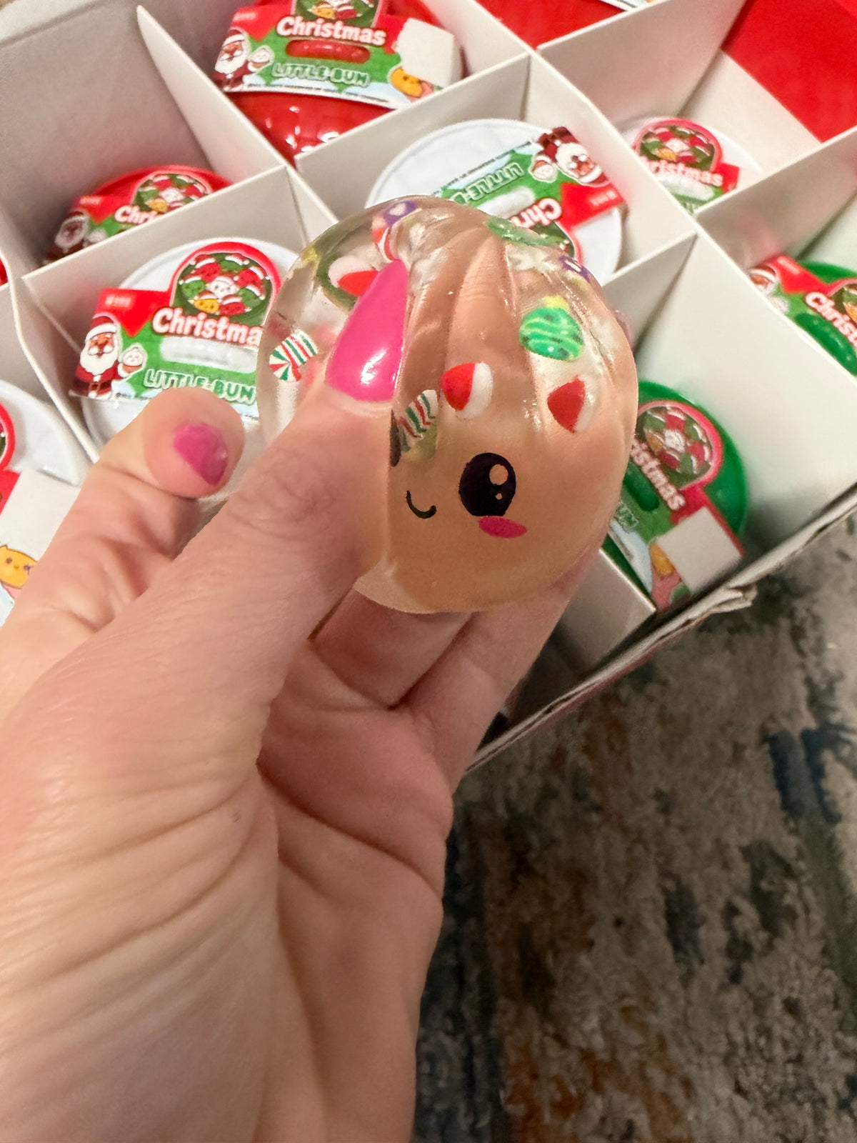 Christmas Little-Bun Slow-Rise Squishy Toy