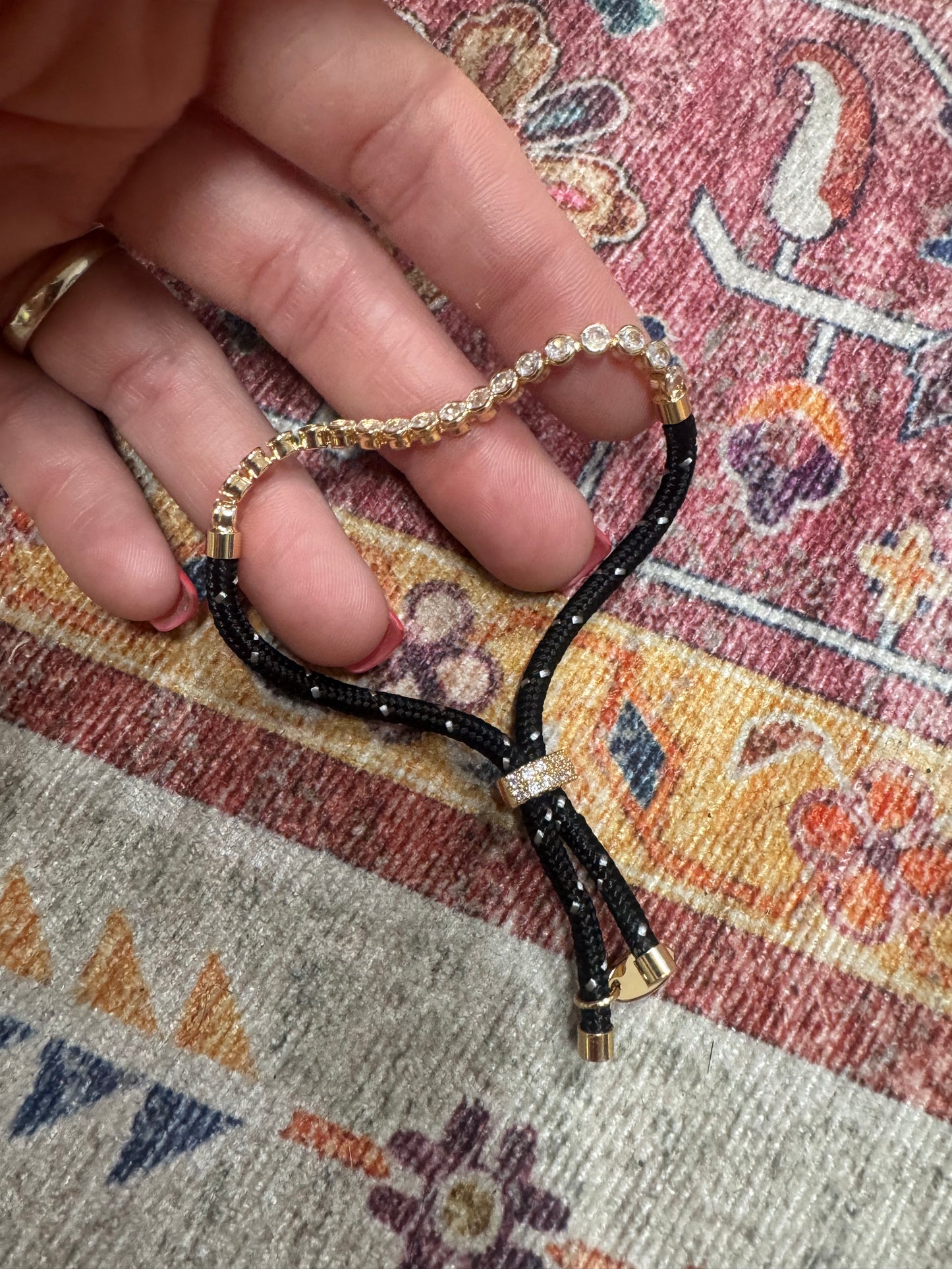 90s Rope Bling Bracelet