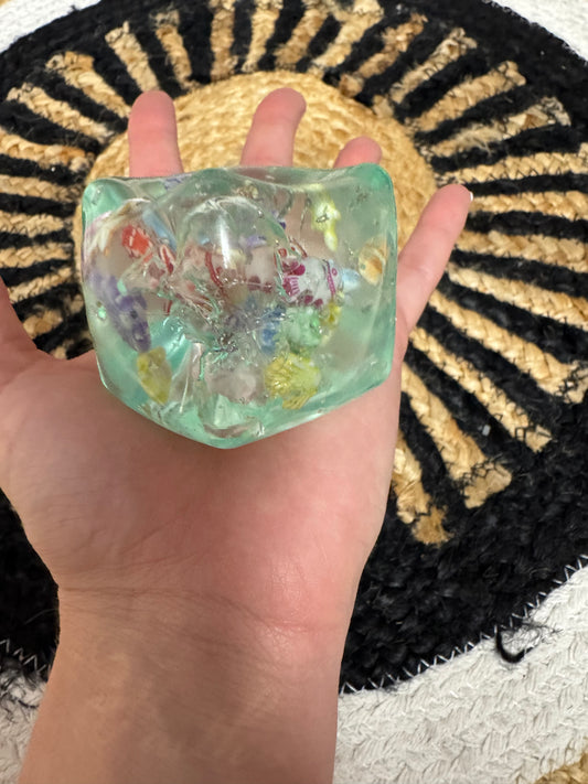 Ocean Treasure Glitter Ice Cube
