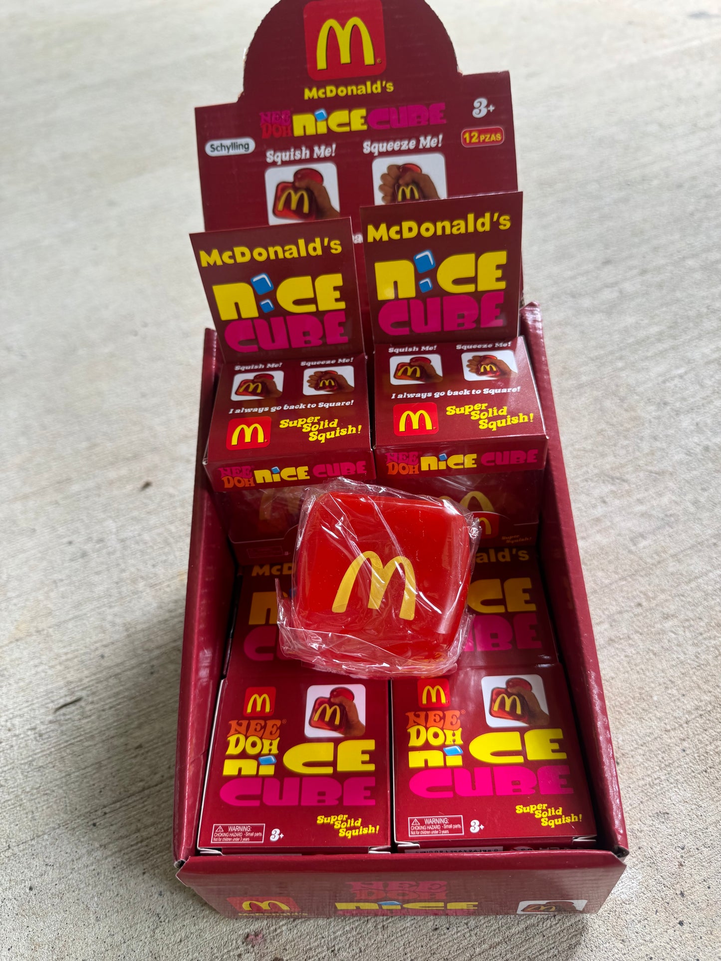 Fast Food Nice Cube Squishy Sensory Fidget Toy