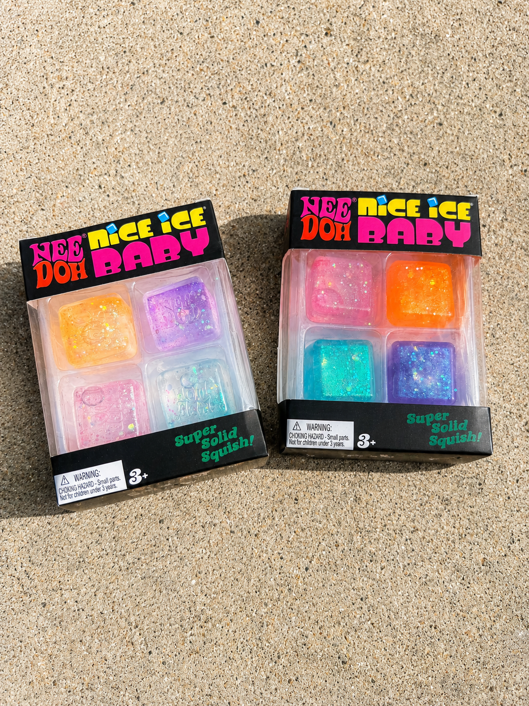 Mini Glitter Sensory Cube Set