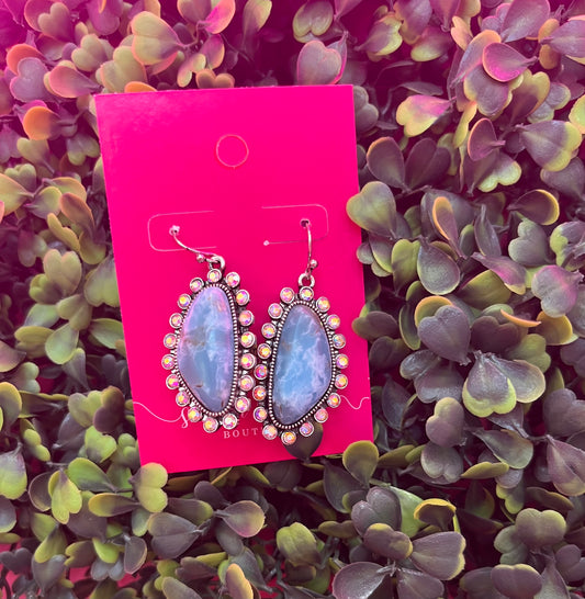 Turquoise Drop Dangle Earrings
