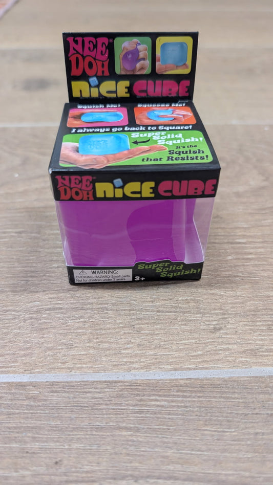 NeeDoh Nice Cube Squishy Fidget Toy | Viral Stress Cube
