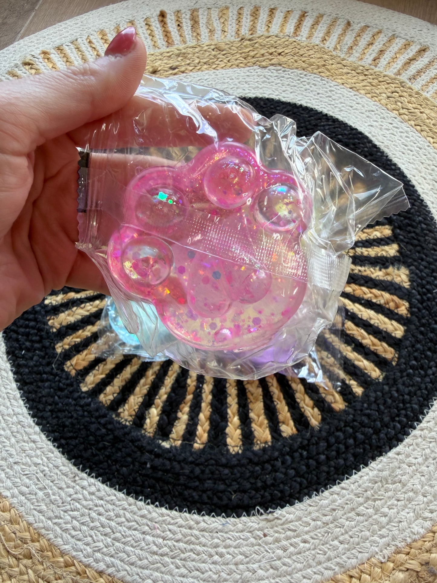 Glitter Paw Slow Rise Squishy