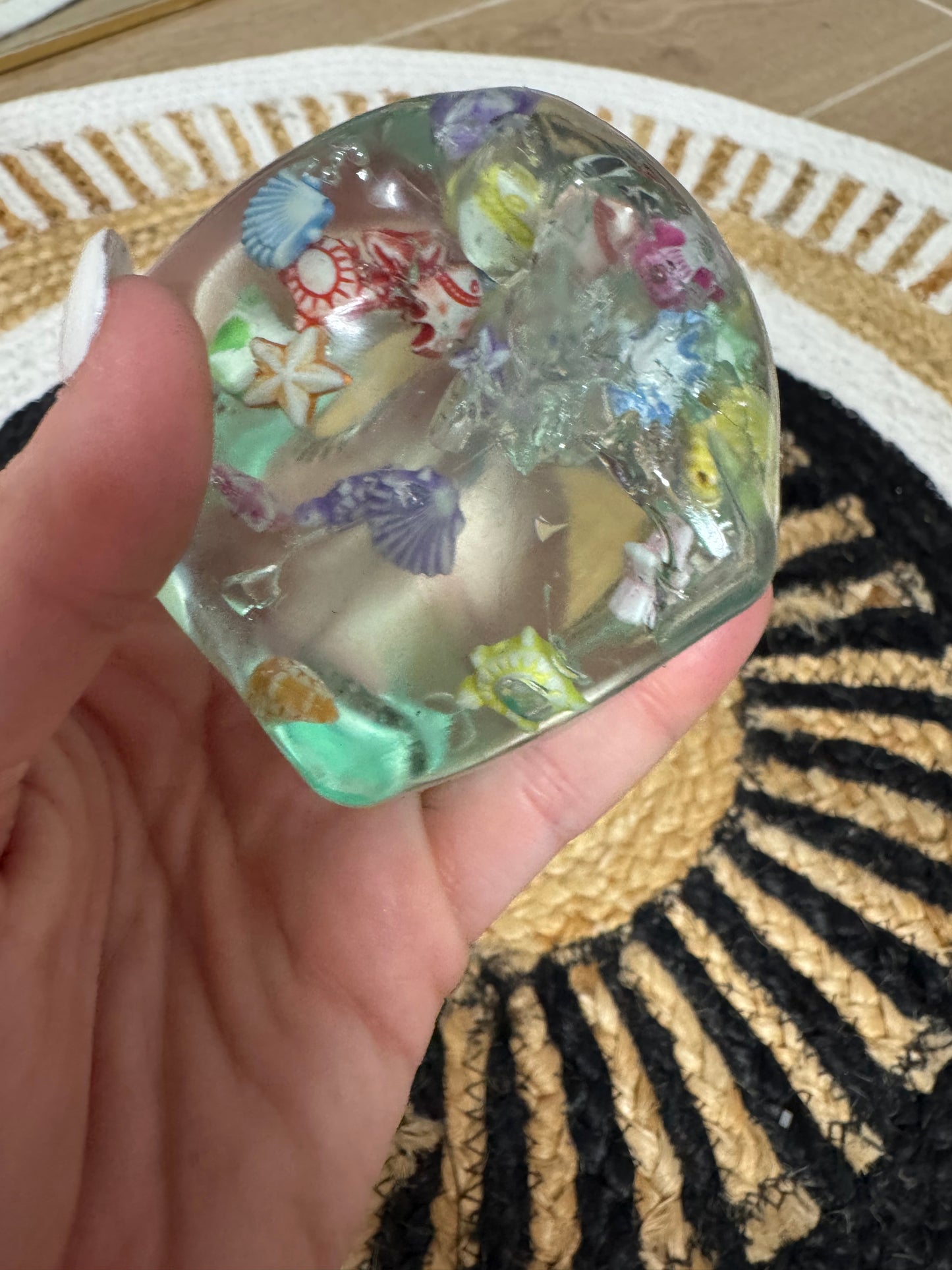 Ocean Treasure Glitter Ice Cube