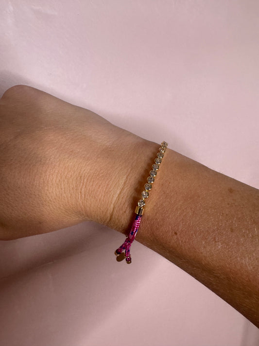 90s Rope Bling Bracelet
