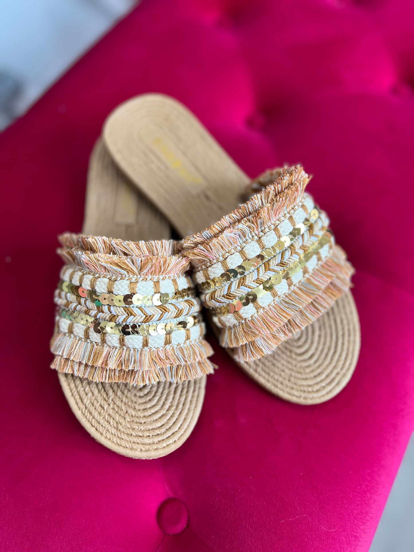 Athena Summer Fringe Sandals