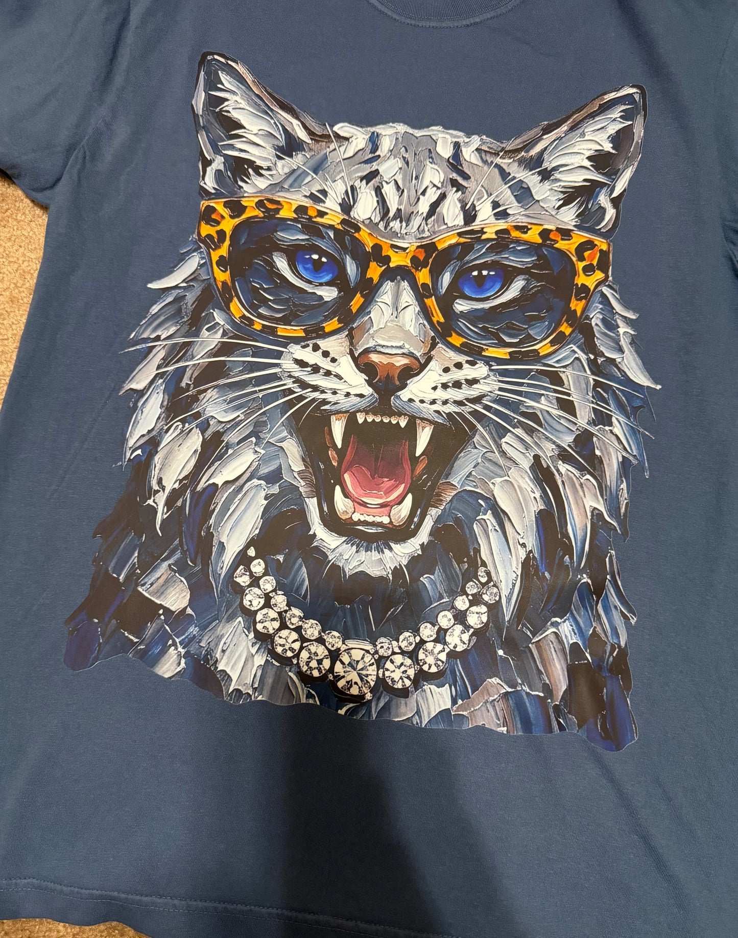 Tomball Memorial Wildcats Glam Wildcat Graphic Tee