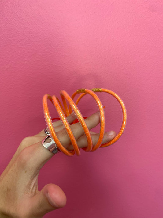 Orange Tube bracelet