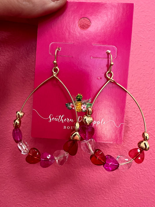 Valentines Dangle Earrings