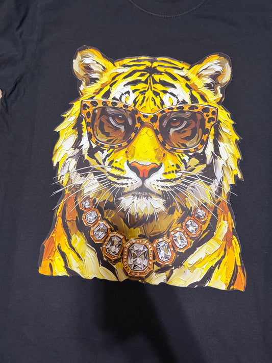 Tomball Tigers Glam Tiger Graphic Tee