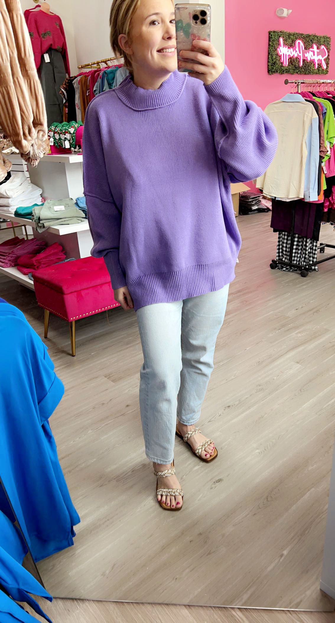 Basic Sweater (oversized) - Lavender