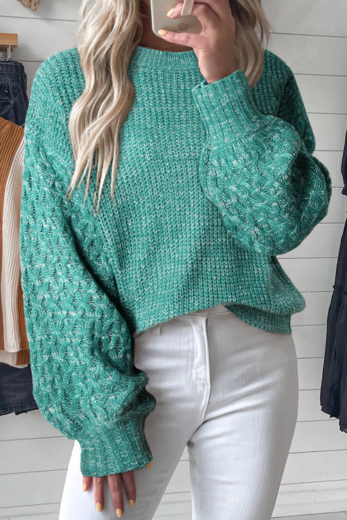 Seafoam Oversized Sweater