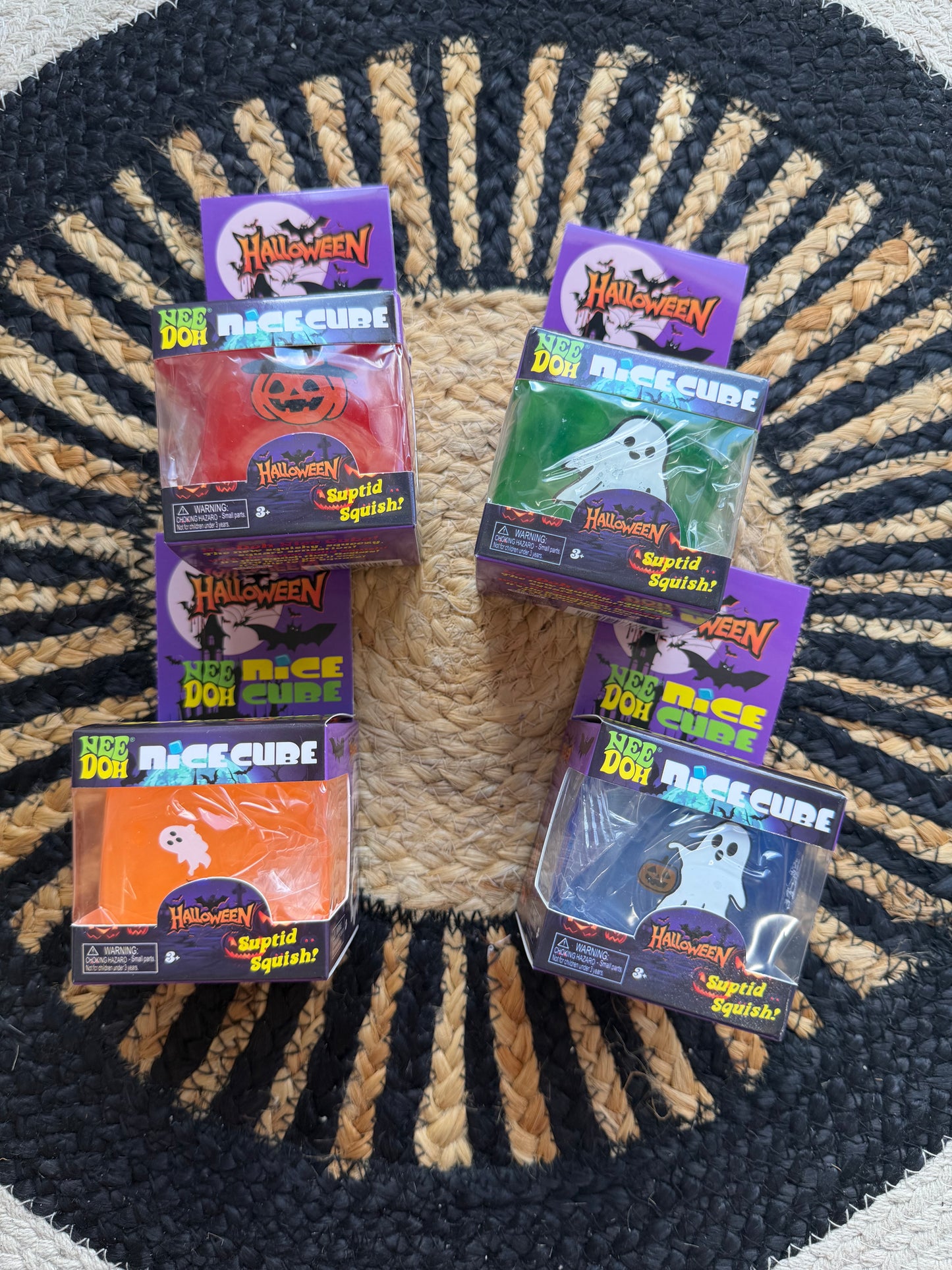 Halloween Slow Rise Squishy Cubes