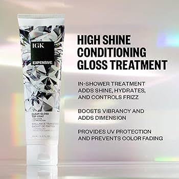 IGK Expensive Clear Gloss Top Coat
