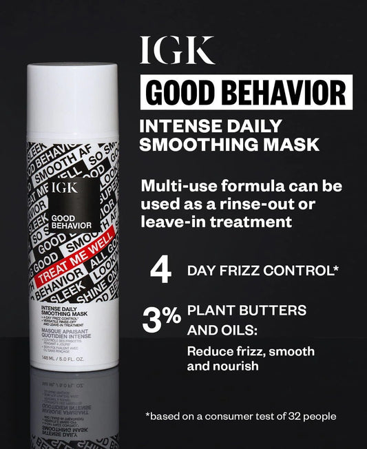 IGK Good Behavior Intense Daily Smoothing Mask