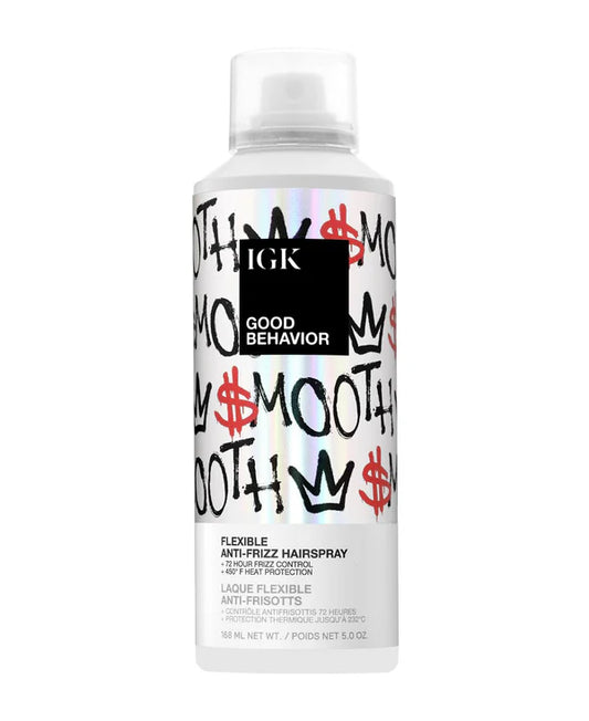IGK Good Behavior Smooth Flexible Anti‑Frizz Hairspray
