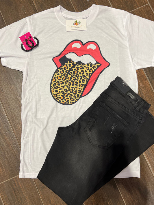 Tongue out tee