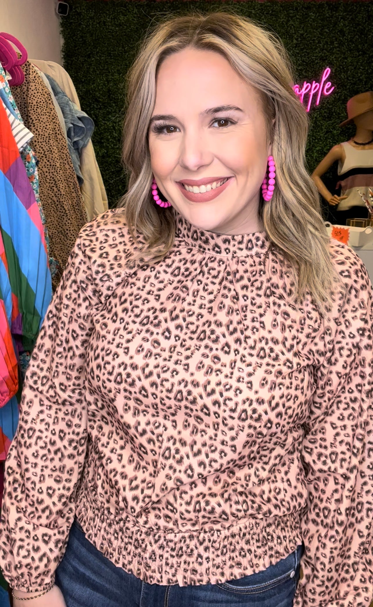 Leopard Blouse