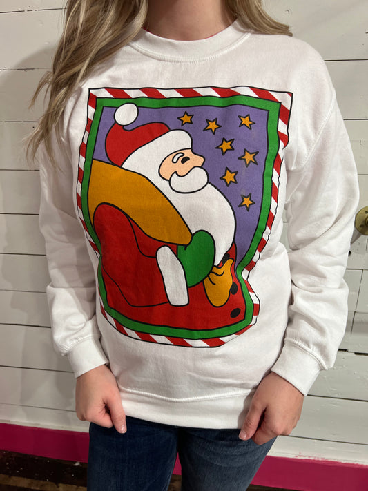 90s Santa Pullover