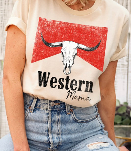 Western Mama Tee