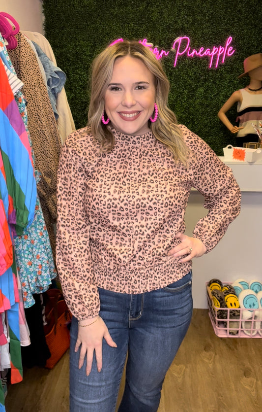 Leopard Blouse